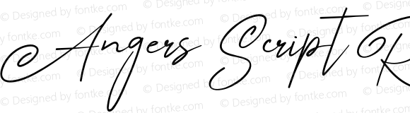 Angers Script Regular