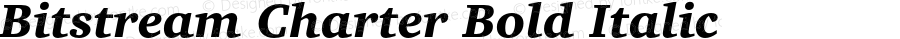 Bitstream Charter Bold Italic