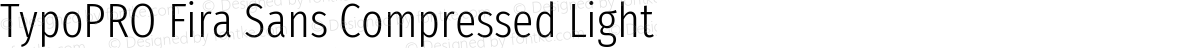 TypoPRO Fira Sans Compressed Light