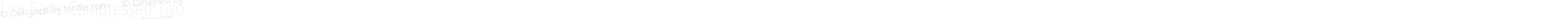 Fira Sans Compressed Two