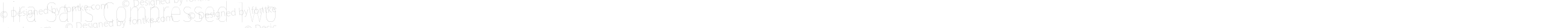 Fira Sans Compressed Two