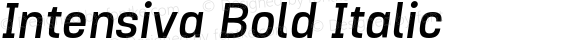 Intensiva Bold Italic