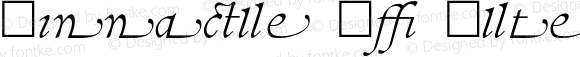 Pinnacle JY Alternates Book Italic