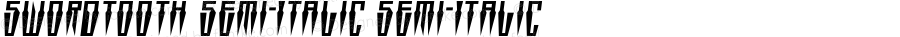 Swordtooth Semi-Italic