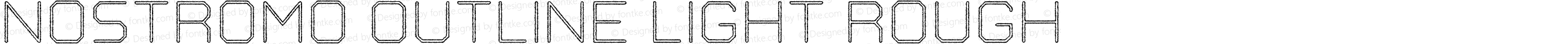 Nostromo Outline Light Rough
