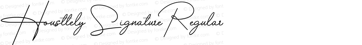 Housttely Signature Regular