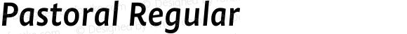 Pastoral W05 SemiBold Italic