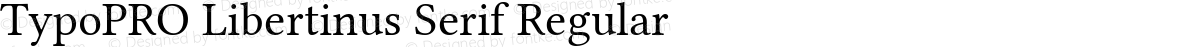 TypoPRO Libertinus Serif Regular