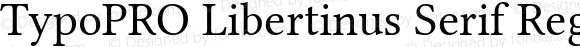 TypoPRO Libertinus Serif Regular
