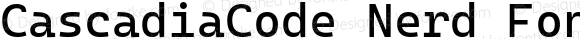 CascadiaCode Nerd Font Book