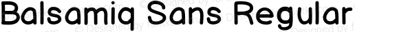 Balsamiq Sans Regular