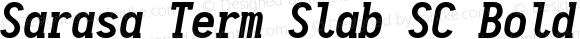 Sarasa Term Slab SC Bold Italic