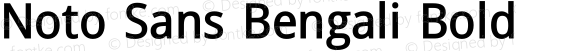 Noto Sans Bengali Bold