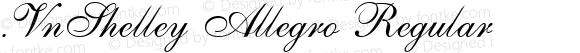 .VnShelley Allegro Regular