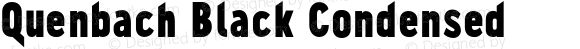 Quenbach Black Condensed