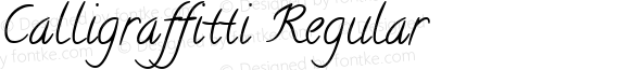 Calligraffitti Regular