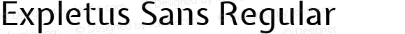 Expletus Sans Regular