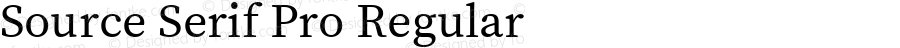 Source Serif Pro Regular