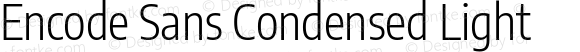 Encode Sans Condensed Light