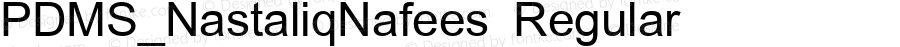 PDMS_NastaliqNafees