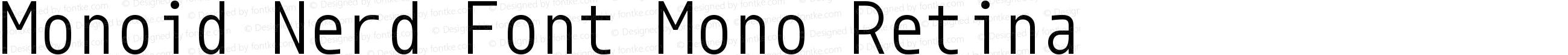 Monoid Retina Nerd Font Complete Mono