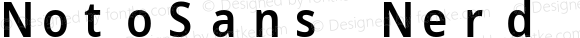 NotoSans Nerd Font Mono SemiCondensed SemiBold
