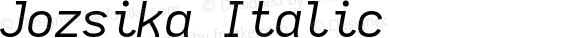 Jozsika Italic