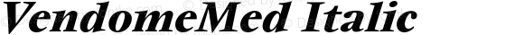 VendomeMed Italic