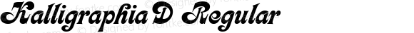 KalligraphiaD Regular