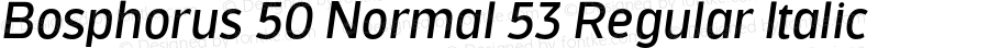 Bosphorus50Normal-53RegularItalic