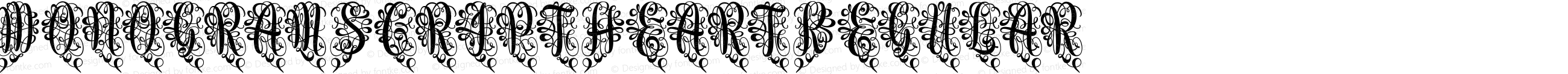 MonogramScriptHeart