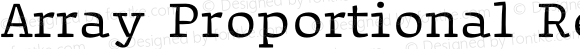 Array Proportional Regular