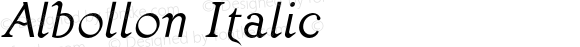 Albollon Italic