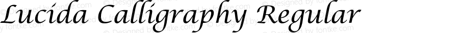 LucidaCalligraphy-Regular