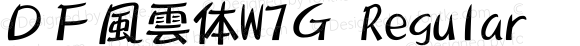 ＤＦ風雲体W7Ｇ Regular