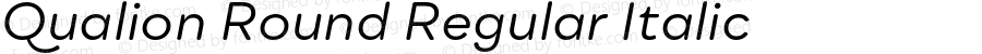 QualionRound-RegularItalic