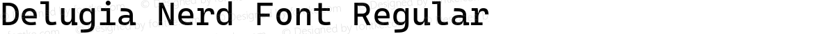 Delugia Nerd Font Regular