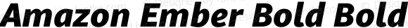 Amazon Ember Bold Bold Italic