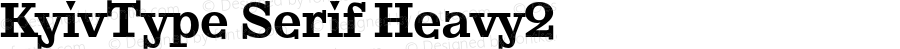 KyivType Serif Heavy2