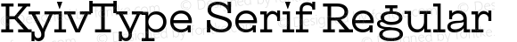 KyivType Serif Regular