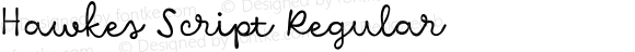 Hawkes Script Regular