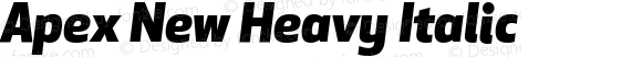 ApexNew-HeavyItalic