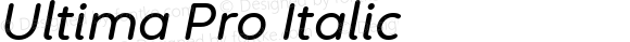 Ultima Pro Italic