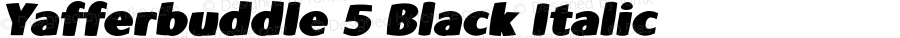 Yafferbuddle_Black-Italic