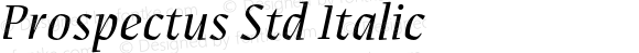 Prospectus Std Italic