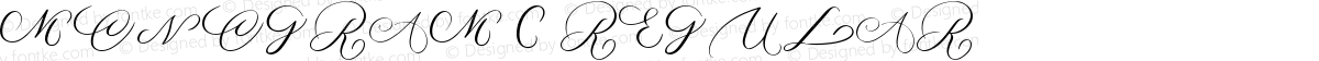 MONOGRAM C Regular