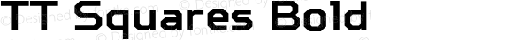 TT Squares Bold Version 001.000;com.myfonts.easy.type-type.ttsquares.bold.wfkit2.version.4cqU