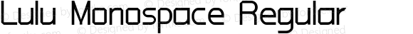 Lulu Monospace Regular