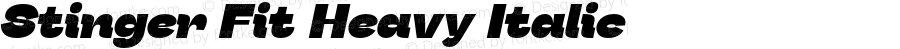 Stinger Fit Heavy Italic