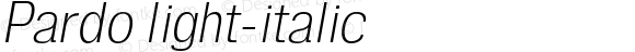 Pardo light-italic 0.1.0